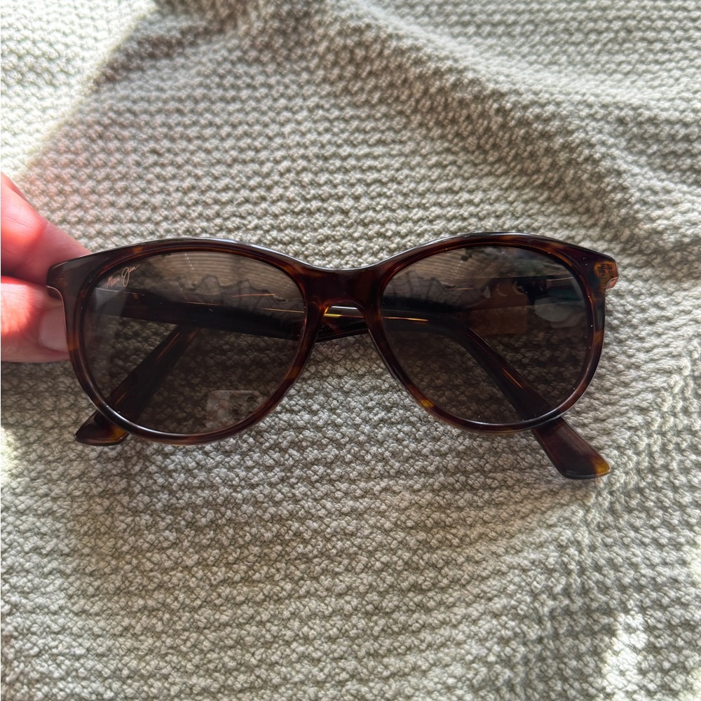 Maui Jim Cats Eye Sunglasses Brown Tortoise Shell